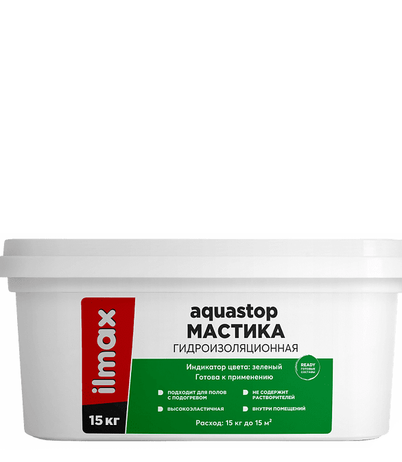 Мастика ILMAX ready coat гидроизоляционная, 4кг 586x674 в Материке
