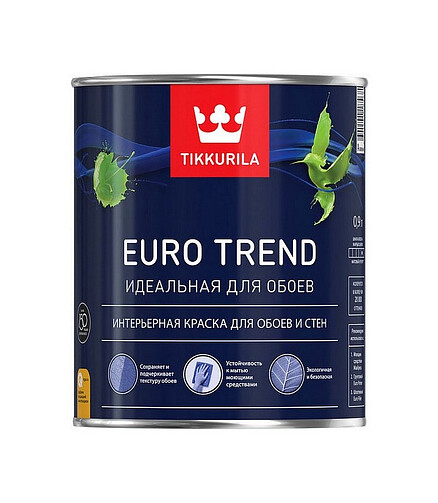 Краска Tikkurila EURO TREND А мат, 0,9л 438x503 в Материке