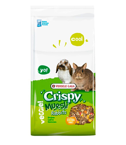 Корм для кроликов Cuni Crispy, VERSELE-LAGA (400г) 438x503 в Материке