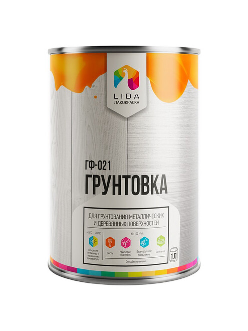 Грунтовка Lida ГФ-021 светло-серая, 1кг 495x660 Грунтовка Lida ГФ-021 светло-серая, 1кг 495x660 в Материке