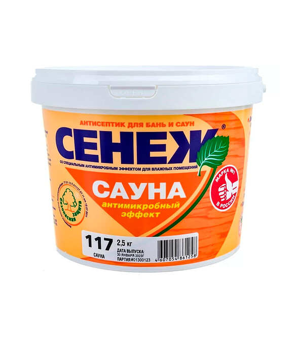 Антисептик Сенеж САУНА, 2,5кг 586x674 Антисептик Сенеж САУНА, 2,5кг 586x674 в Материке