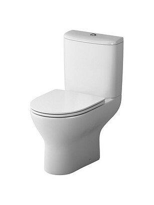 Унитаз-компакт LUNA DX46C8600SC FlashClean с сиденьем Duroplast Soft-Close 238x286 в Материке