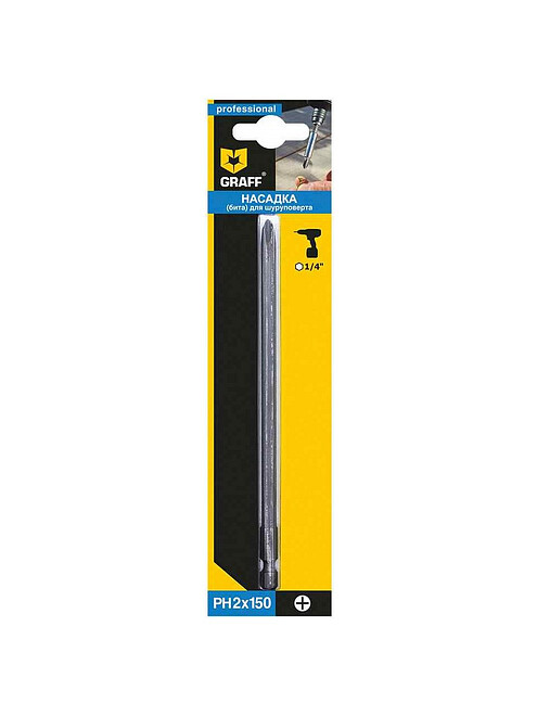 Бита GRAFF PH2 150мм 495x660 Бита GRAFF PH2 150мм 495x660 в Материке