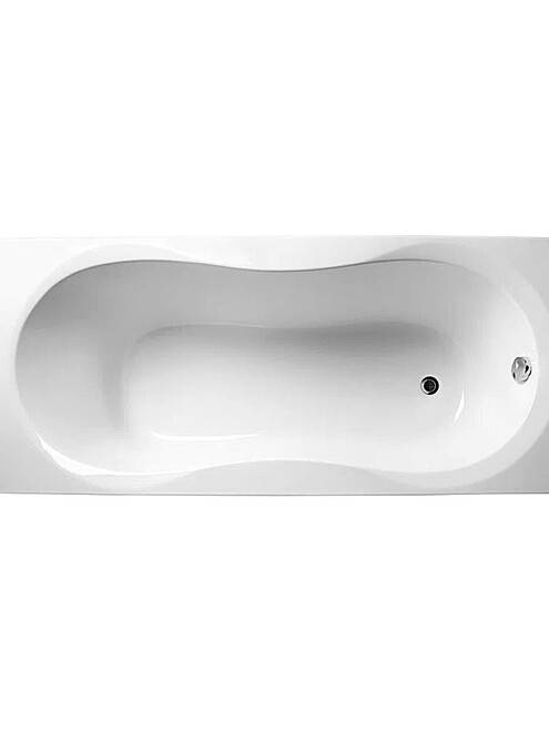 Ванна акриловая прямоугольная ALBA SPA MIAMI 170х75см без ножек 495x660 Ванна акриловая прямоугольная ALBA SPA MIAMI 170х75см без ножек 495x660 в Материке
