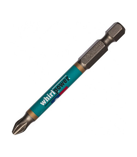 Бита WHIRLPOWER PH2 70мм 2шт/уп. 438x503 в Материке