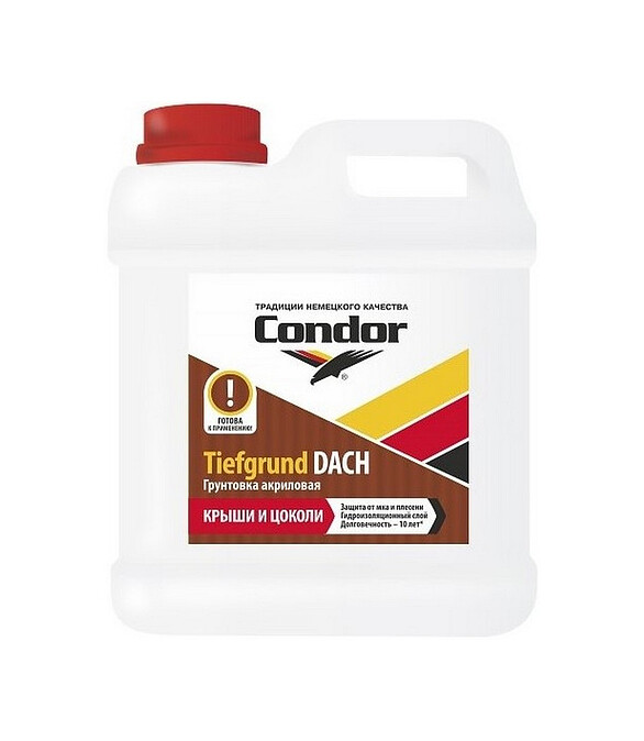 Грунтовка Condor Tiefgrund DACH, 10кг 586x674 в Материке