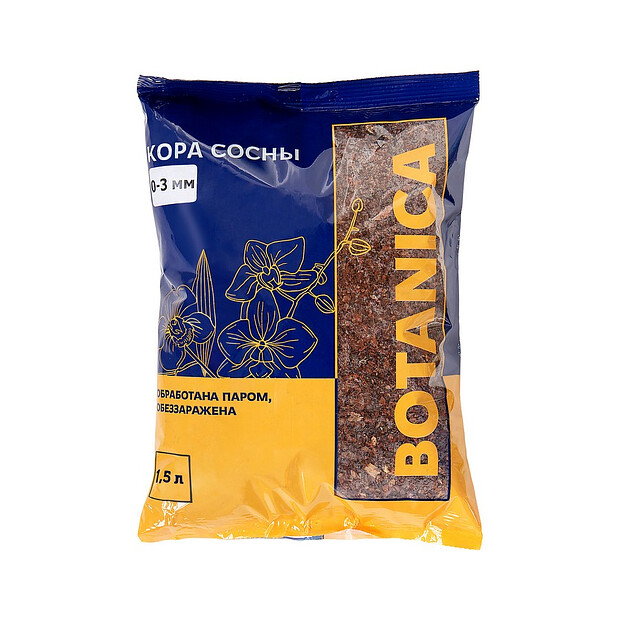 Кора сосновая Botanica 0-3мм (1,5л)