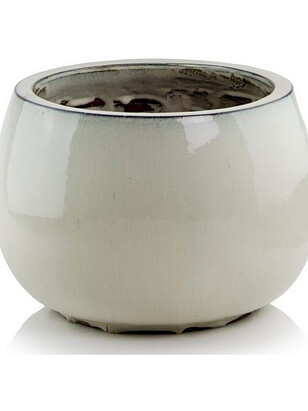Горшок GLAZED (33х23см) керамика кремовый арт.28.040.33 238x286 в Материке