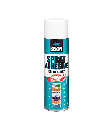 Клей-спрей BISON SPRAY ADHESIVE AER, 200мл 438x503 в Материке