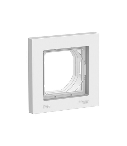 Рамка IP44 SE ATLAS Design ATN440101 1мест. белый 438x503 в Материке - Вариант 2