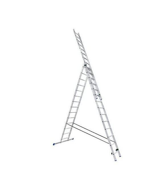 Лестница универсальная LadderBel алюмин. 3-секционная 14 ступ. LS314 586x674 Лестница универсальная LadderBel алюмин. 3-секционная 14 ступ. LS314 586x674 в Материке