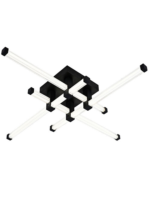 Cветильник потолочный JX-9450/4 BK светодиод. 495x660 Cветильник потолочный JX-9450/4 BK светодиод. 495x660 в Материке