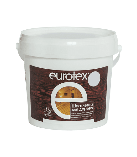Шпатлевка Eurotex дуб, 1,5кг 438x503 в Материке