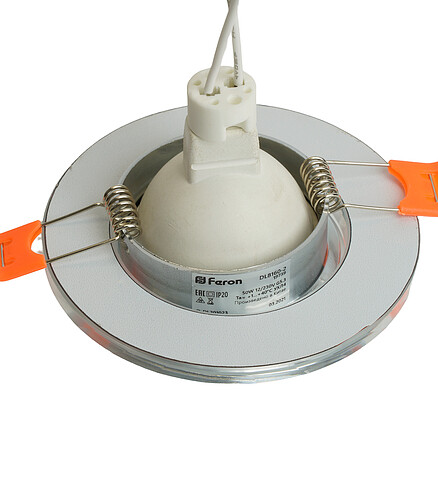 Светильник встраив. Feron DL8160-2 MR16 G5.3 серебро 438x503 в Материке - Вариант 3