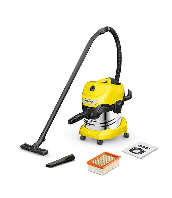 Пылесос хозяйственный KARCHER WD4S V-20/5/22 1кВт 586x674 Пылесос хозяйственный KARCHER WD4S V-20/5/22 1кВт 586x674 в Материке
