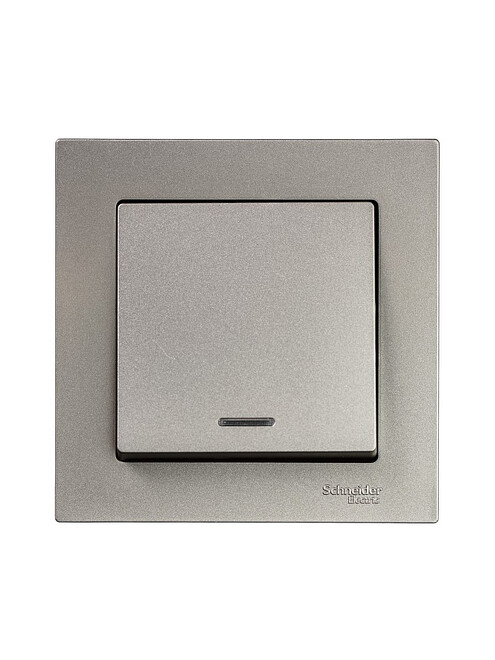 Выключатель SE ATLAS Design ATN000513 1кл. подсв. шампань 495x660 Выключатель SE ATLAS Design ATN000513 1кл. подсв. шампань 495x660 в Материке