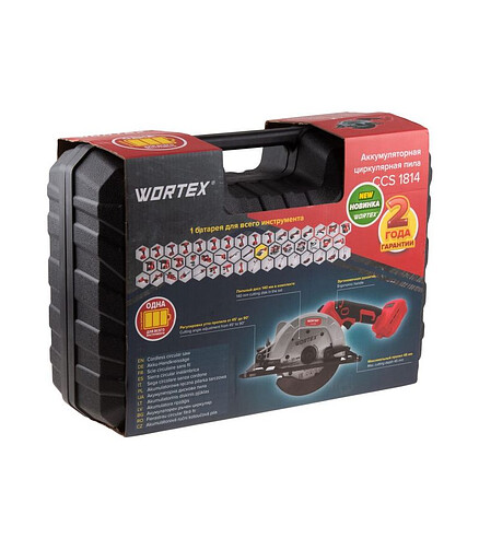 Пила циркулярная без аккум. WORTEX ALL1 CCS1814 18В Solo 438x503 в Материке - Вариант 3