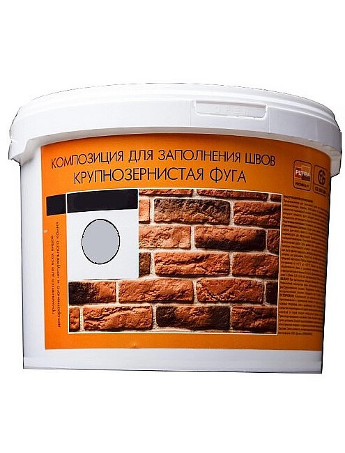 Фуга Petra крупнозернистая Дымка К08, 25кг 495x660 Фуга Petra крупнозернистая Дымка К08, 25кг 495x660 в Материке
