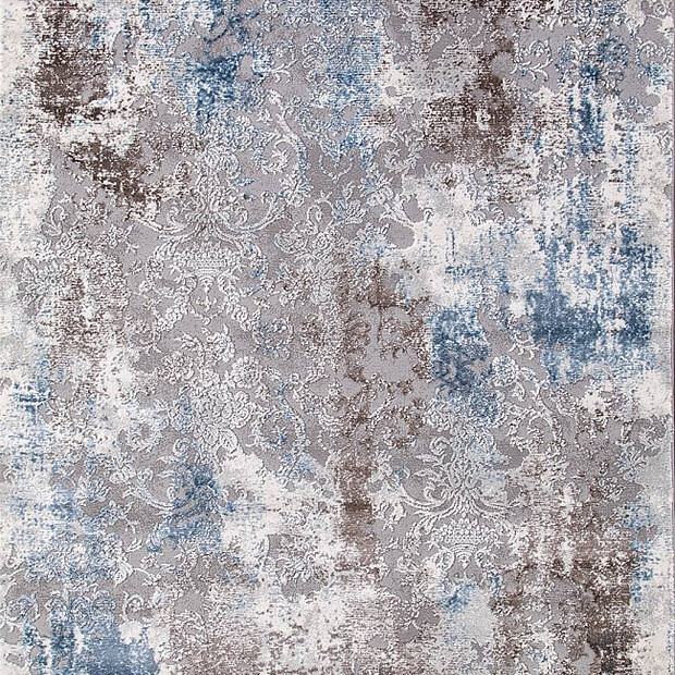 Ковер ARMINA 03853A Blue/Blue 80*150, овал