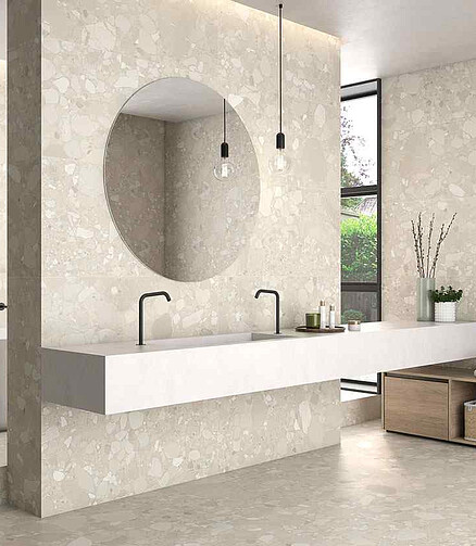 Керамогранит Geotiles COLORADO 60х120 см 1,44 м2 цвет blanco 438x503 в Материке