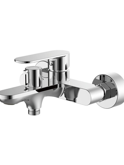 Смеситель HAIBA HB60590 (для ванны, короткий излив) с душ.комплектом 495x660 Смеситель HAIBA HB60590 (для ванны, короткий излив) с душ.комплектом 495x660 в Материке
