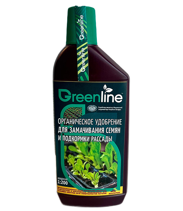 Удобрение для выращивания рассады Greenline органическое (485мл) 586x674 Удобрение для выращивания рассады Greenline органическое (485мл) 586x674 в Материке