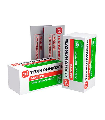 Плита XPS ТЕХНОПЛЕКС 1200х600х20 (20шт;14.4м2;0.288м3) 438x503 в Материке