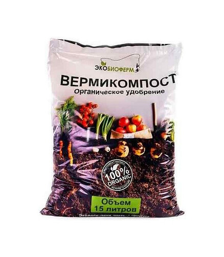 Удобрение Вермикомпост, органическое (15л) 438x503 в Материке