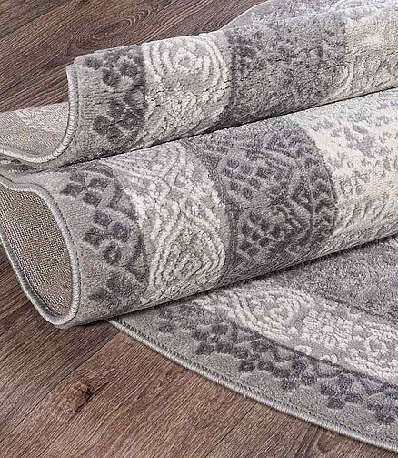 Ковер ARMINA 04041G Grey/Grey 160*230, овал 438x503 в Материке - Вариант 2