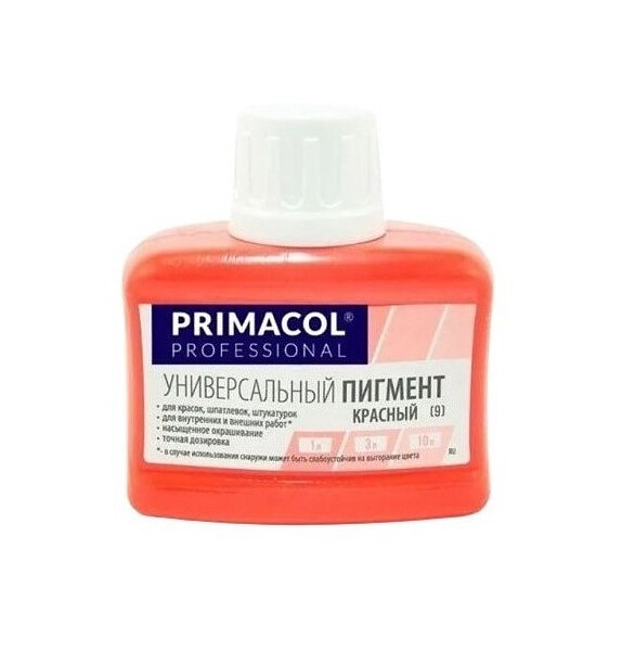 Краситель Primacol 09 Красный, 80мл 586x674 Краситель Primacol 09 Красный, 80мл 586x674 в Материке